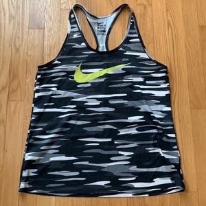 NIKE DRIFIT camo tank size XL